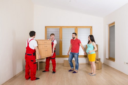 Careful packing and furniture handling for a West Hampstead move