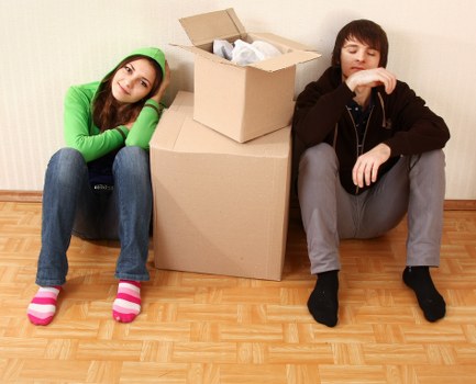 Moving van service for homes and flats in Westhampstead