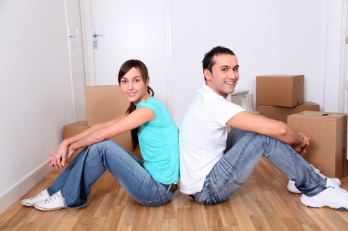 Commercial removal truck hire for an office relocation in Westhampstead