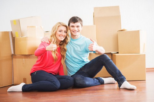 Recycling and reuse during a local removals job